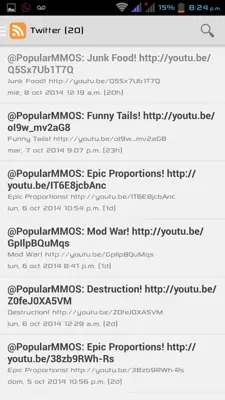 PopularMMOs Videos android App screenshot 0