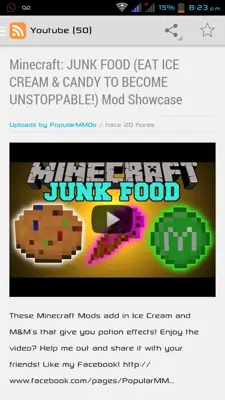 PopularMMOs Videos android App screenshot 5